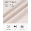 image:imageStelle Womens Cotton T Shirts Comfort Soft Casual Everyday Modal Tops  Breathable fabric Relaxed fit Short sleeves Layering essential Lounge Travel Machine washableOat Milk