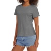 image:imageStelle Womens Cotton T Shirts Comfort Soft Casual Everyday Modal Tops  Breathable fabric Relaxed fit Short sleeves Layering essential Lounge Travel Machine washableDark Grey