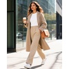 image:imageStelle Womens Cotton T Shirts Comfort Soft Casual Everyday Modal Tops  Breathable fabric Relaxed fit Short sleeves Layering essential Lounge Travel Machine washableOffwhite