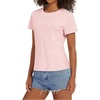 image:imageStelle Womens Cotton T Shirts Comfort Soft Casual Everyday Modal Tops  Breathable fabric Relaxed fit Short sleeves Layering essential Lounge Travel Machine washableLight Pink