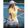 image:imageStelle Womens Golf Polo Shirts V Neck UPF50 Quick Dry Business Casual Tops  Moisture wicking Fourway stretch Wrinkle resistant Golf Tennis Pickleball Lightweight performanceLemon Butter