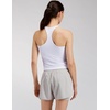 image:imageStelle Womens Sleeveless Tank Tops Scoop Neck Ribbed Racerback Camisole Tops for Workout CasualWhiteL