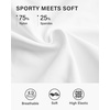 image:imageStelle Womens Tennis Golf Skirts High Waisted Athletic Skorts with Pockets  BuiltIn Shorts Athletic Skirt Tummy Control Stretchy Running Pickleball Workout Casual Skorts for WomanWhite
