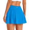 image:imageStelle Womens Tennis Golf Skirts High Waisted Athletic Skorts with Pockets  BuiltIn Shorts Athletic Skirt Tummy Control Stretchy Running Pickleball Workout Casual Skorts for WomanSmurf Blue