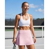 image:imageStelle Womens Tennis Golf Skirts High Waisted Athletic Skorts with Pockets  BuiltIn Shorts Athletic Skirt Tummy Control Stretchy Running Pickleball Workout Casual Skorts for WomanPink