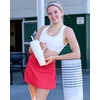 image:imageStelle Womens Tennis Golf Skirts High Waisted Athletic Skorts with Pockets  BuiltIn Shorts Athletic Skirt Tummy Control Stretchy Running Pickleball Workout Casual Skorts for WomanRaspberry