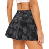 image:imageStelle Womens Tennis Golf Skirts High Waisted Athletic Skorts with Pockets  BuiltIn Shorts Athletic Skirt Tummy Control Stretchy Running Pickleball Workout Casual Skorts for WomanBlackgrey Camo