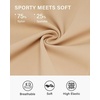 image:imageStelle Womens Tennis Golf Skirts High Waisted Athletic Skorts with Pockets  BuiltIn Shorts Athletic Skirt Tummy Control Stretchy Running Pickleball Workout Casual Skorts for WomanKhaki