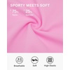 image:imageStelle Womens Tennis Golf Skirts High Waisted Athletic Skorts with Pockets  BuiltIn Shorts Athletic Skirt Tummy Control Stretchy Running Pickleball Workout Casual Skorts for WomanCotton Candy