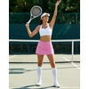 image:imageStelle Womens Tennis Golf Skirts High Waisted Athletic Skorts with Pockets  BuiltIn Shorts Athletic Skirt Tummy Control Stretchy Running Pickleball Workout Casual Skorts for WomanCotton Candy