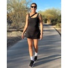 image:imageStelle Womens Tennis Golf Skirts High Waisted Athletic Skorts with Pockets  BuiltIn Shorts Athletic Skirt Tummy Control Stretchy Running Pickleball Workout Casual Skorts for WomanBlack