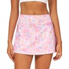 image:imageStelle Womens Tennis Golf Skirts High Waisted Athletic Skorts with Pockets  BuiltIn Shorts Athletic Skirt Tummy Control Stretchy Running Pickleball Workout Casual Skorts for WomanPastel Terrazzo