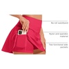 image:imageStelle Womens Tennis Golf Skirts High Waisted Athletic Skorts with Pockets  BuiltIn Shorts Athletic Skirt Tummy Control Stretchy Running Pickleball Workout Casual Skorts for WomanRaspberry