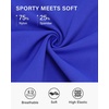 image:imageStelle Womens Tennis Golf Skirts High Waisted Athletic Skorts with Pockets  BuiltIn Shorts Athletic Skirt Tummy Control Stretchy Running Pickleball Workout Casual Skorts for WomanAtlantic Blue