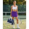 image:imageStelle Womens Tennis Golf Skirts High Waisted Athletic Skorts with Pockets  BuiltIn Shorts Athletic Skirt Tummy Control Stretchy Running Pickleball Workout Casual Skorts for WomanPurple