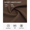 image:imageStelle Womens Tennis Golf Skirts High Waisted Athletic Skorts with Pockets  BuiltIn Shorts Athletic Skirt Tummy Control Stretchy Running Pickleball Workout Casual Skorts for WomanEspresso