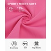 image:imageStelle Womens Tennis Golf Skirts High Waisted Athletic Skorts with Pockets  BuiltIn Shorts Athletic Skirt Tummy Control Stretchy Running Pickleball Workout Casual Skorts for WomanDreamhouse Pink