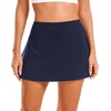 image:imageStelle Womens Tennis Golf Skirts High Waisted Athletic Skorts with Pockets  BuiltIn Shorts Athletic Skirt Tummy Control Stretchy Running Pickleball Workout Casual Skorts for WomanNavy