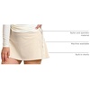 image:imageStelle Womens Tennis Golf Skirts High Waisted Athletic Skorts with Pockets  BuiltIn Shorts Athletic Skirt Tummy Control Stretchy Running Pickleball Workout Casual Skorts for WomanWhite Beige