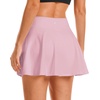 image:imageStelle Womens Tennis Golf Skirts High Waisted Athletic Skorts with Pockets  BuiltIn Shorts Athletic Skirt Tummy Control Stretchy Running Pickleball Workout Casual Skorts for WomanPink