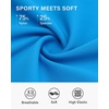 image:imageStelle Womens Tennis Golf Skirts High Waisted Athletic Skorts with Pockets  BuiltIn Shorts Athletic Skirt Tummy Control Stretchy Running Pickleball Workout Casual Skorts for WomanSmurf Blue