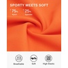 image:imageStelle Womens Tennis Golf Skirts High Waisted Athletic Skorts with Pockets  BuiltIn Shorts Athletic Skirt Tummy Control Stretchy Running Pickleball Workout Casual Skorts for WomanOrange