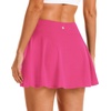 image:imageStelle Womens Tennis Golf Skirts High Waisted Athletic Skorts with Pockets  BuiltIn Shorts Athletic Skirt Tummy Control Stretchy Running Pickleball Workout Casual Skorts for WomanDreamhouse Pink