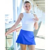 image:imageStelle Womens Tennis Golf Skirts High Waisted Athletic Skorts with Pockets  BuiltIn Shorts Athletic Skirt Tummy Control Stretchy Running Pickleball Workout Casual Skorts for WomanSapphire