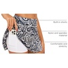 image:imageStelle Womens Tennis Golf Skirts High Waisted Athletic Skorts with Pockets  BuiltIn Shorts Athletic Skirt Tummy Control Stretchy Running Pickleball Workout Casual Skorts for WomanWavy Ink