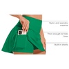 image:imageStelle Womens Tennis Golf Skirts High Waisted Athletic Skorts with Pockets  BuiltIn Shorts Athletic Skirt Tummy Control Stretchy Running Pickleball Workout Casual Skorts for WomanEvergreen