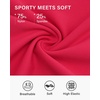 image:imageStelle Womens Tennis Golf Skirts High Waisted Athletic Skorts with Pockets  BuiltIn Shorts Athletic Skirt Tummy Control Stretchy Running Pickleball Workout Casual Skorts for WomanRaspberry
