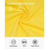 image:imageStelle Womens Tennis Golf Skirts High Waisted Athletic Skorts with Pockets  BuiltIn Shorts Athletic Skirt Tummy Control Stretchy Running Pickleball Workout Casual Skorts for WomanYellow