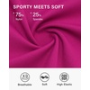 image:imageStelle Womens Tennis Golf Skirts High Waisted Athletic Skorts with Pockets  BuiltIn Shorts Athletic Skirt Tummy Control Stretchy Running Pickleball Workout Casual Skorts for WomanFuchsia