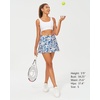 image:imageStelle Womens Tennis Golf Skirts High Waisted Athletic Skorts with Pockets  BuiltIn Shorts Athletic Skirt Tummy Control Stretchy Running Pickleball Workout Casual Skorts for WomanOcean Breeze