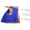 image:imageStelle Womens Tennis Golf Skirts High Waisted Athletic Skorts with Pockets  BuiltIn Shorts Athletic Skirt Tummy Control Stretchy Running Pickleball Workout Casual Skorts for WomanRoyal Blue
