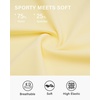 image:imageStelle Womens Tennis Golf Skirts High Waisted Athletic Skorts with Pockets  BuiltIn Shorts Athletic Skirt Tummy Control Stretchy Running Pickleball Workout Casual Skorts for WomanLemon Butter