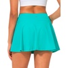 image:imageStelle Womens Tennis Golf Skirts High Waisted Athletic Skorts with Pockets  BuiltIn Shorts Athletic Skirt Tummy Control Stretchy Running Pickleball Workout Casual Skorts for WomanTurquoise