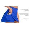image:imageStelle Womens Tennis Golf Skirts High Waisted Athletic Skorts with Pockets  BuiltIn Shorts Athletic Skirt Tummy Control Stretchy Running Pickleball Workout Casual Skorts for WomanSapphire