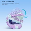 image:imageStelle Womens Water Shoes for Men Adult Aqua Shoes for Swim River  Hiking Beach Boat Pool QuickDry Mesh Barefoot NonSlip Rubber Outsole Lightweight EasyOn Pull Tabs Water SportsLavender Ombre