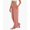 image:imageStelle Womens Wide Leg Lounge Pants Soft Stretch Casual Travel Wear  Elastic waistband Relaxed fit Breathable fabric Yoga Lounge Vacation Everyday comfortDusty Pink