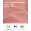 image:imageStelle Womens Wide Leg Lounge Pants Soft Stretch Casual Travel Wear  Elastic waistband Relaxed fit Breathable fabric Yoga Lounge Vacation Everyday comfortDusty Pink