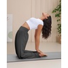 image:imageStelle Womens Wide Leg Lounge Pants Soft Stretch Casual Travel Wear  Elastic waistband Relaxed fit Breathable fabric Yoga Lounge Vacation Everyday comfortCharcoal