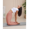 image:imageStelle Womens Wide Leg Lounge Pants Soft Stretch Casual Travel Wear  Elastic waistband Relaxed fit Breathable fabric Yoga Lounge Vacation Everyday comfortDusty Pink