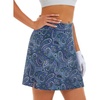 image:imageStelle 17 Golf Skirts for Women Pickleball Tennis Skorts with 2 Pockets  Athletic Skorts High Waisted Tummy Control BuiltIn Shorts Flattering Fit Side Slits RunningOrnate Paisley Print