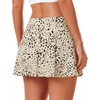 image:imageStelle Women Tennis Skirt High Waisted Athletic Golf Skorts with Pockets  Tummy Control BuiltIn Shorts Deep Pockets Pleated Breathable Lightweight Tennis Golf Pickleball Running WorkoutWhite Cheetah