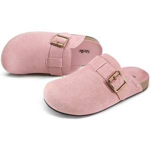 image:imageStelle Suede Clogs for Women Men Potato ShoesRose Clay
