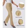 image:imageStelle Womens Bootcut Dress Pants Stretchy Pull On Work Business SlacksDune