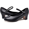 image:imageStelle 2 Ankle Strap Character Shoes for Women2black