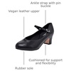 image:imageStelle 2 Ankle Strap Character Shoes for Women2black