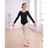 image:imageStelle Ballet Leotards for Girls Long Sleeve Gymnastics Outfits 214YBlack